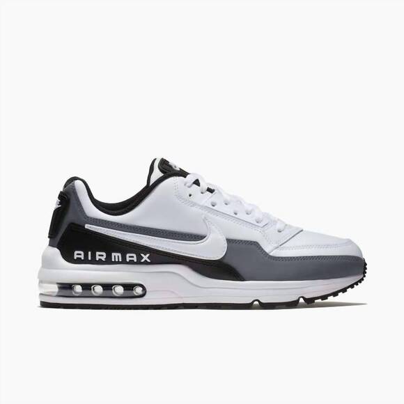 NEW NIKE men's air max ltd 3 shoe in white/white-black-cool grey